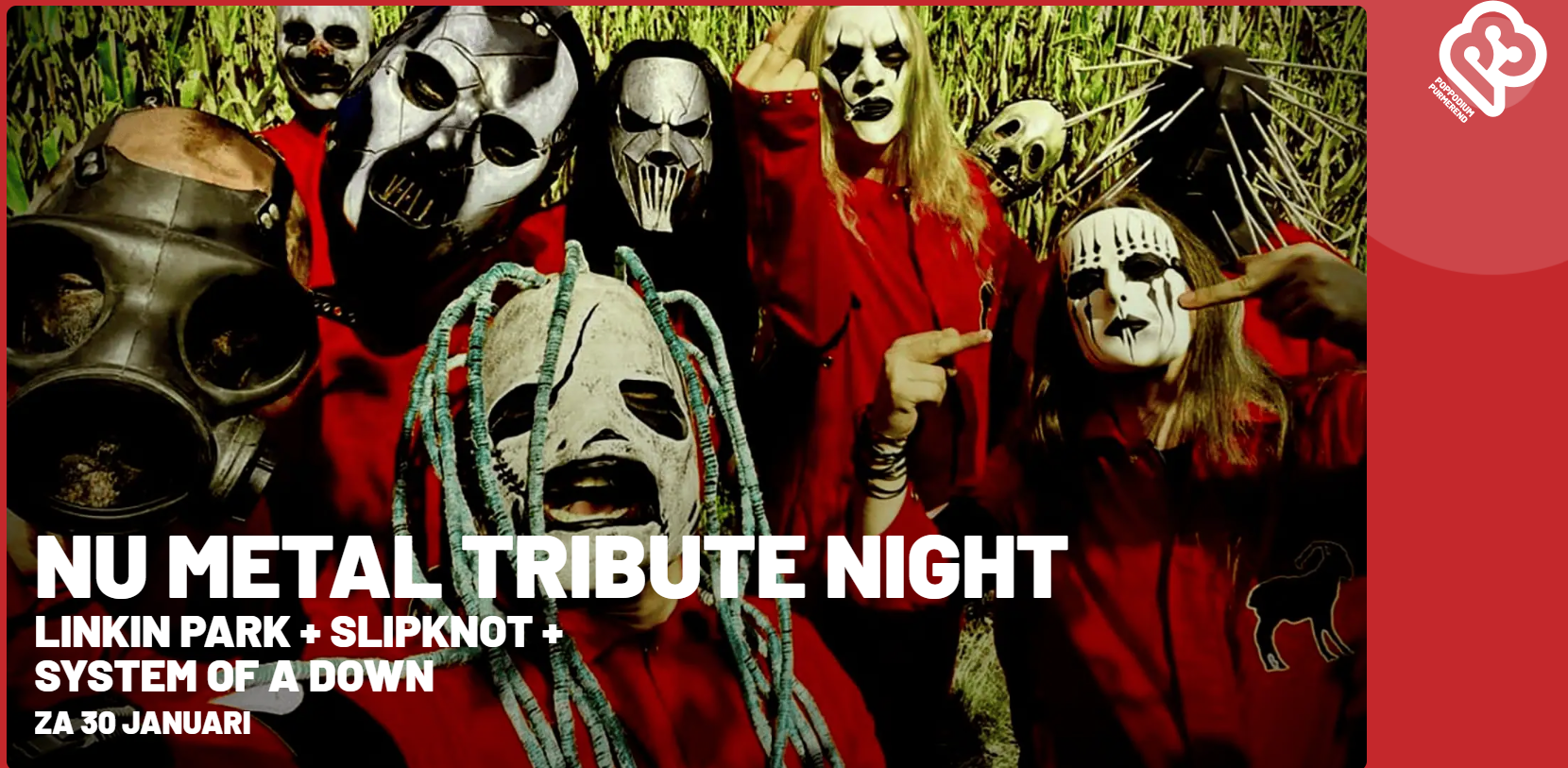 PsychoSocial – NU Metal Tribute Night at P3, Purmerend